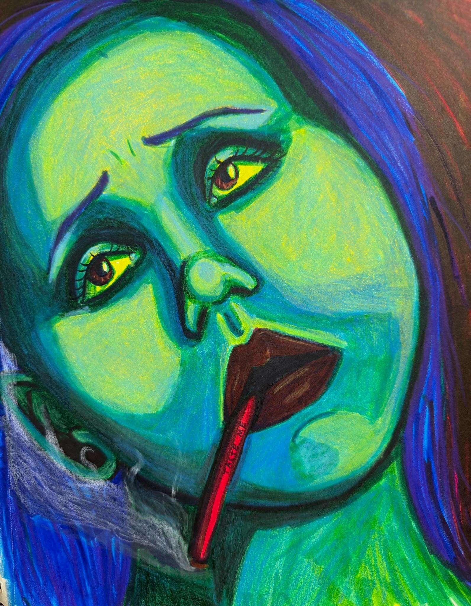 Artwork by Sel Tasteme titled How Ive Been Feeling.