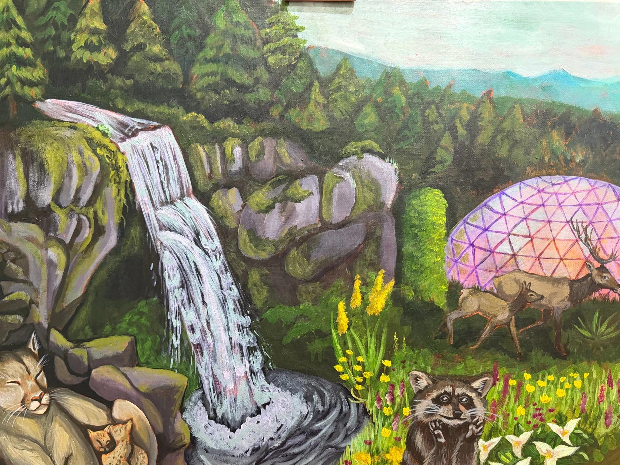 Artwork by Sel Tasteme titled Our Utopia.